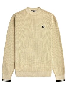 Knitwear Fred Perry K6507-Q323 691 oatmeal