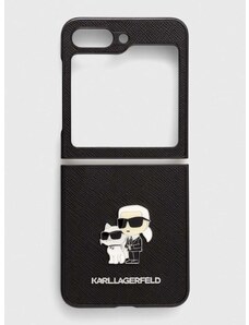 Кейс за телефон Karl Lagerfeld Sam Z Flip5 F731 в черно