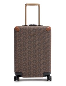 Самолетен куфар за ръчен багаж MICHAEL Michael Kors Travel 30H3GTFT5B Brn/Luggage 227
