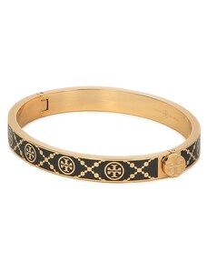 Гривна Tory Burch T Monogram Hinge Bracelet 150568 Tory Gold / Black 720