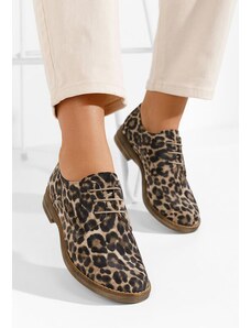 Zapatos Дамски обувки derby Otivera леопарди