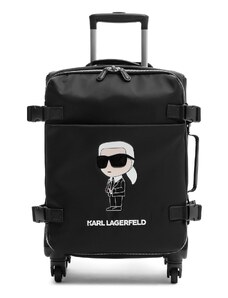 Самолетен куфар за ръчен багаж KARL LAGERFELD 235W3255 A999 Black