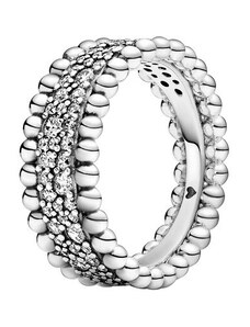 DELIS Сребърен пръстен, JW517, дизайн на сватбена халка, с родиево покритие