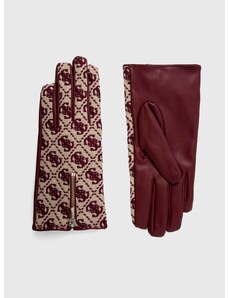 Ръкавици Guess в бордо