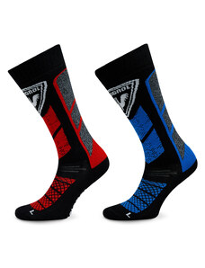 Комплект 2 чифта чорапи за ски Rossignol Thermotech 2P RLMMX04 Черен