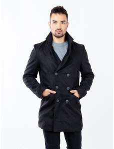 Мъжко палто GLANO - черно