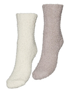 Комплект 2 чифта дълги чорапи дамски Vero Moda 10303981 Birch 4422824