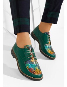 Zapatos Дамски обувки derby Radiant зелен