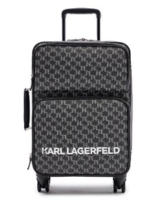 Самолетен куфар за ръчен багаж KARL LAGERFELD 235W3014 A999 Black