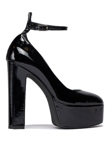 Обувки Pinko Puccini Mary Jane Platform Al 23-24 BLKS1 102011 A18Q Black Z99