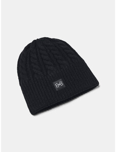 Under Armour Halftime Cable Knit Beanie - BLK - Women's