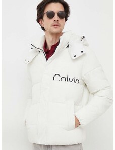 Яке Calvin Klein Jeans в бяло зимен модел