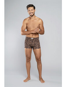 Italian Fashion Men's boxer shorts Pantera - beige print