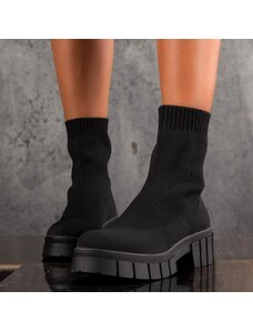 ExclusiveJeans Боти тип чорап Arlene, Черен Цвят
