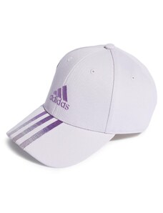 Шапка с козирка adidas 3-Stripes Fading Baseball Cap IC9705 silver dawn/violet fusion/violet fusion