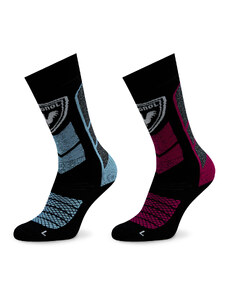 Комплект 2 чифта чорапи за ски Rossignol Termotech 2P RLMWX05 Black