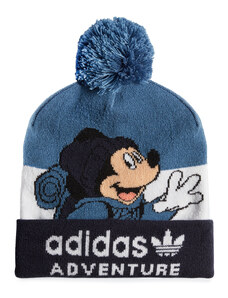 Шапка adidas Beanie HK4925 altered blue/altered blue/off white