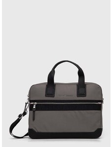 Чанта за лаптоп Tommy Hilfiger в сиво
