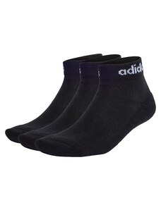 Чорапи къси унисекс adidas Linear Ankle Socks Cushioned Socks 3 Pairs IC1303 black/white