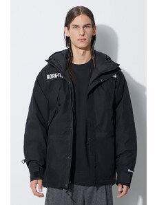 Яке The North Face Gore - Tex Mountain Insulated Jacket в черно преходен модел с уголемена кройка NF0A831KJK31