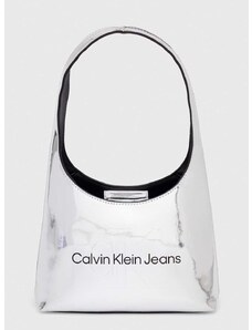 Чанта Calvin Klein Jeans в сребристо K60K611860