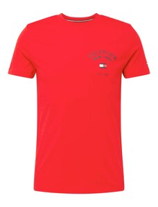 TOMMY HILFIGER Тениска 'Varsity' нейви синьо / червено / бяло