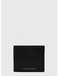Кожен портфейл Tommy Hilfiger мъжки в черно AM0AM11871