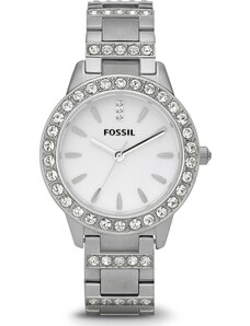 FOSSIL Аналогов часовник 'JESSE' сребърно / бяло
