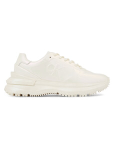 Сникърси Calvin Klein Jeans Chunky Runner Low Lace Mono Wn YW0YW01129 Creamy White Pearlized 02W