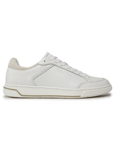 Сникърси Calvin Klein Low Top Lace Up Lth HM0HM01455 White/Feather Grey 0K5