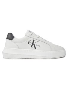 Сникърси Calvin Klein Jeans Chunky Cupsole Laceup Mon Lth Wn YW0YW00823 Bright White/Black 0LB