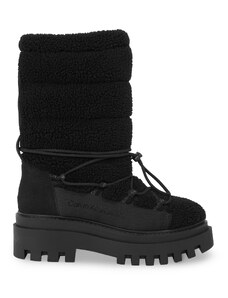 Апрески Calvin Klein Jeans Flatform Snow Boot Sherpa Wn YW0YW01195 Triple Black 0GT
