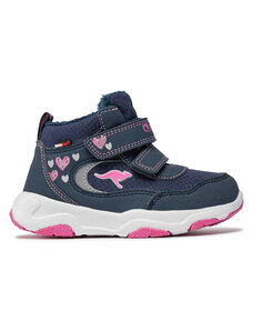 Зимни обувки KangaRoos KS-Freezer V RTX 02221-000-4204 Dk Navy/Daisy Pink