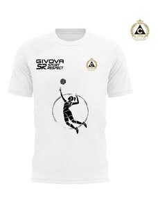 Дамска Тениска Свободно Време SLAVIA Givova T-Shirt Fresh 0003