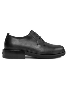 Обувки Calvin Klein Postman Derby HM0HM01356 Triple Black 0GJ
