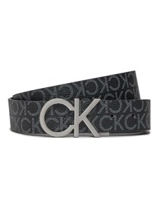 Мъжки колан Calvin Klein Ck Rev.Adj. New Mono Belt 3.5Cm K50K510075 Black Monogram 0GJ