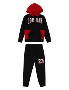 Jordan Облекло за бягане 'JUMPMAN FADE AWAY' червено / черно / бяло