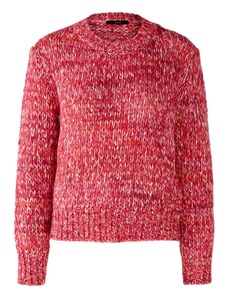 OUI Пуловер розово / червено / бяло