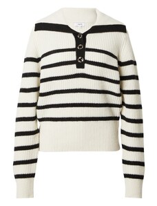 Suncoo Пуловер 'PATSKI' черно / бяло