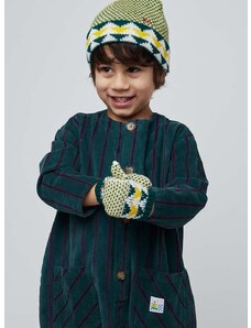 Детски шапка и ръкавици Bobo Choses в зелено