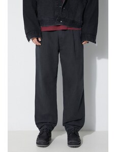 Панталон Maharishi U.S. Chino Loose в черно с кройка тип чино 4604.BLACK