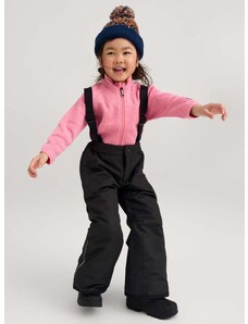 Детски зимен спортен панталон Reima в черно