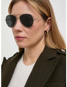 Слънчеви очила Burberry в сиво
