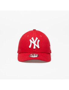 New Era K 9Forty Child Adjustable Major League Baseball Basic New York Yankees Cap Scarlet/ White