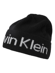 Calvin Klein Шапка светлосиво / черно