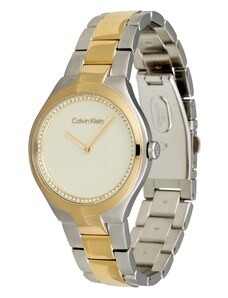 Calvin Klein Аналогов часовник злато / сребърно