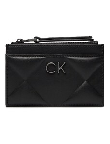 Калъф за кредитни карти Calvin Klein Re-Lock Quilt Cardholder K60K611372 Ck Black BEH