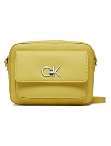 Дамска чанта Calvin Klein Re-Lock Camera Bag W/Flap K60K611083 Citrus ZAV