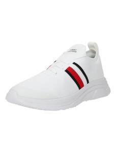 TOMMY HILFIGER Спортни обувки Slip On 'Modern Runner' нейви синьо / червено / черно / бяло