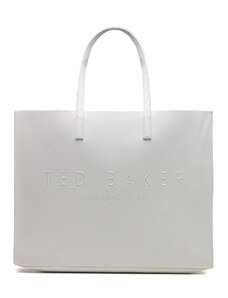 TED BAKER Чанта Sukicon Crosshatch East West Icon Bag 248227 lt-grey